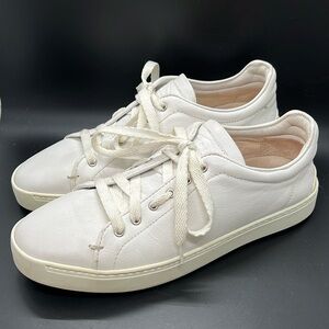 RAG & BONE Sneaker Womens 9/39 White Kent Leather Lace-Up Sneaker Shoe